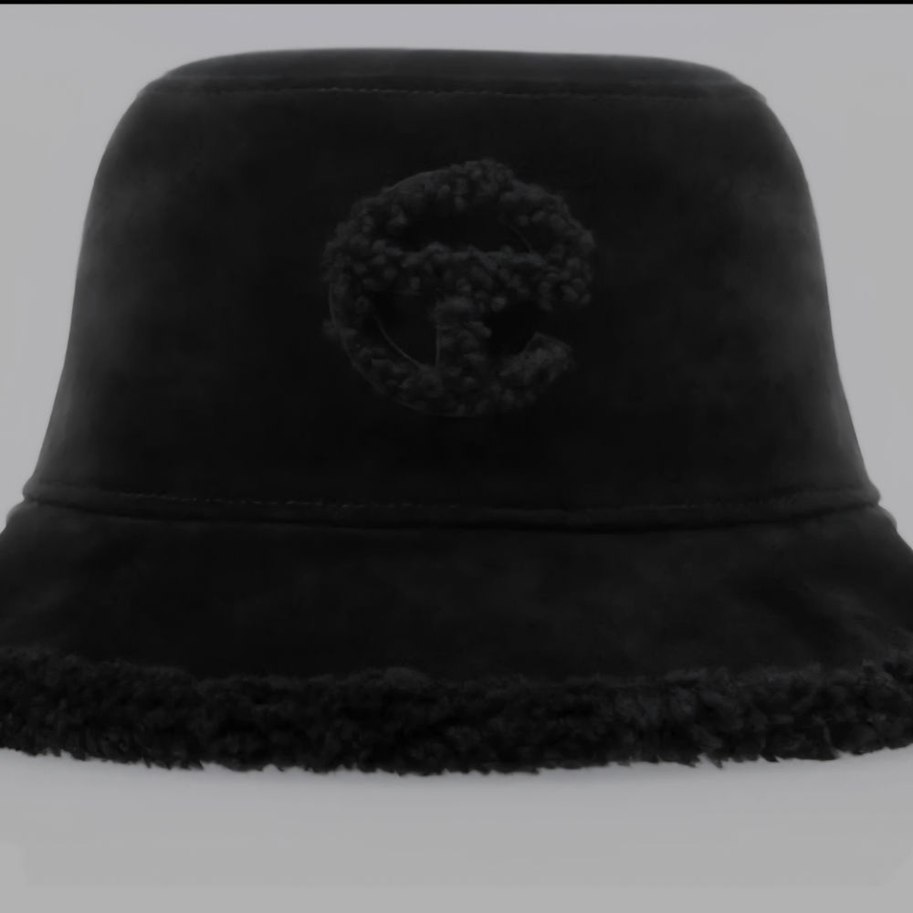 Elegant Black Bucket Hat